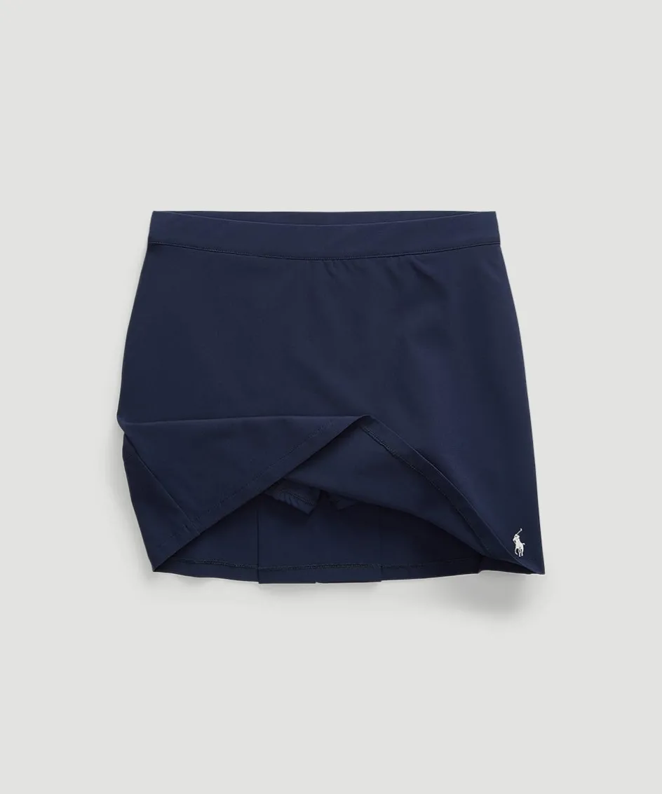 Wimbledon Polo Ralph Lauren Kids Ballkid Performance Shorts - Navy-Kids Trousers & Shorts