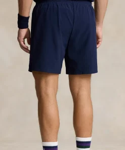 Wimbledon Polo Ralph Lauren Mens Ballboy Shorts - Navy- Trousers & Shorts