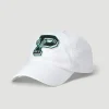 Wimbledon Polo Ralph Lauren Twill Ball Cap - White- Baseball Cap