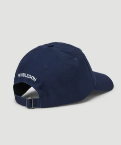 Wimbledon Polo Ralph Lauren Twill Ball Cap - Navy- Baseball Cap