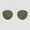 Wimbledon Polo Ralph Lauren X Gold Double Bridge Sunglasses- Sunglasses