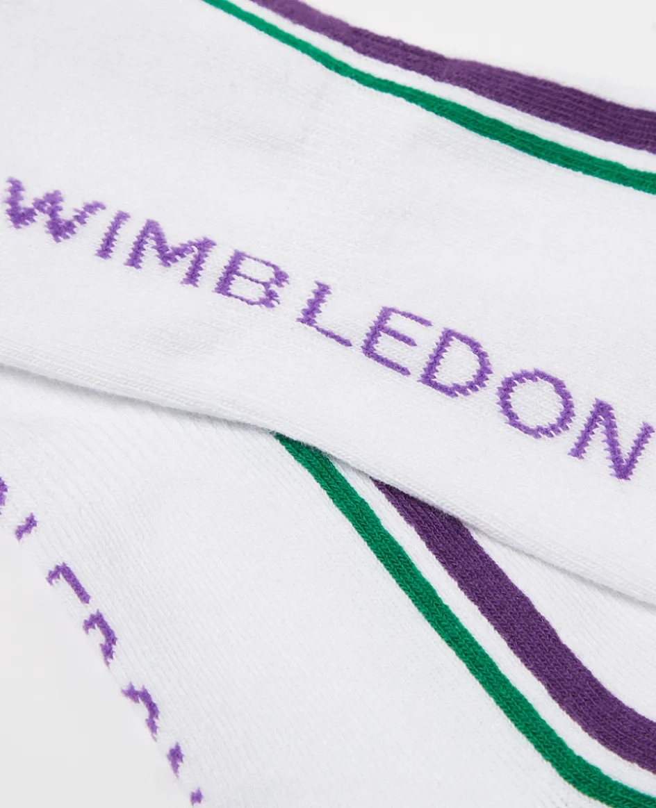 Wimbledon Socks Trainer Stripe- Accessories
