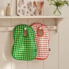 Wimbledon Strawberries & Tennis Balls Cotton Bibs Pack of 2-Kids Bibs