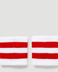 Wimbledon Strawberry Icon Sweatband Twin Pack in Red-Women Court Accessories|Accessories