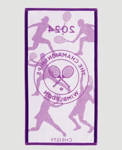Wimbledon Championships Giant Towel 2024 - Seasonal Purples- Towels