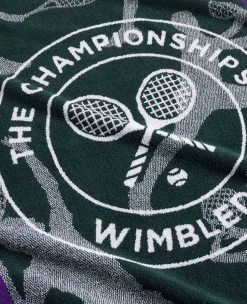 Wimbledon Championships Giant Towel 2024 - Classic Green & Purple- Towels
