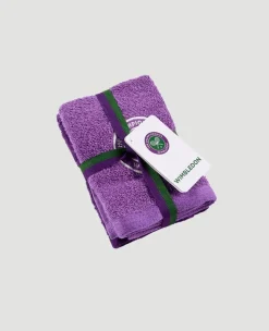 Wimbledon Face Towels - Seasonal Purples- Towels