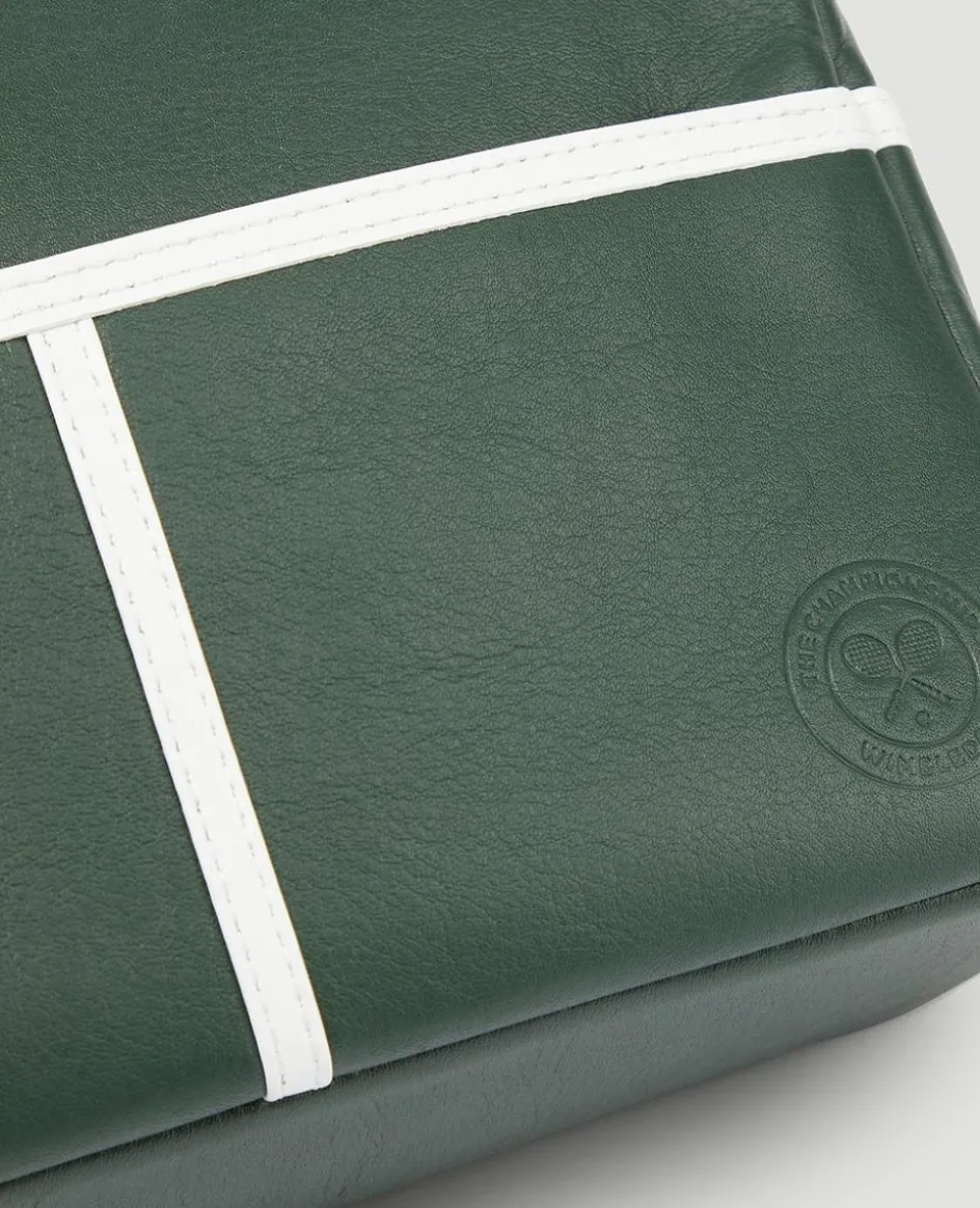 Wimbledon Leather Washbag - Botanical- Travel