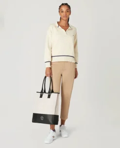 Wimbledon SW19 Shopper Bag - Cream- Shopper