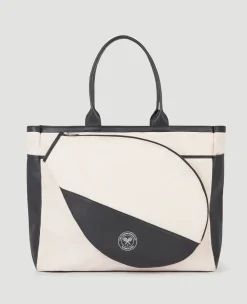 Wimbledon SW19 Tennis Tote Bag - Cream- Tote