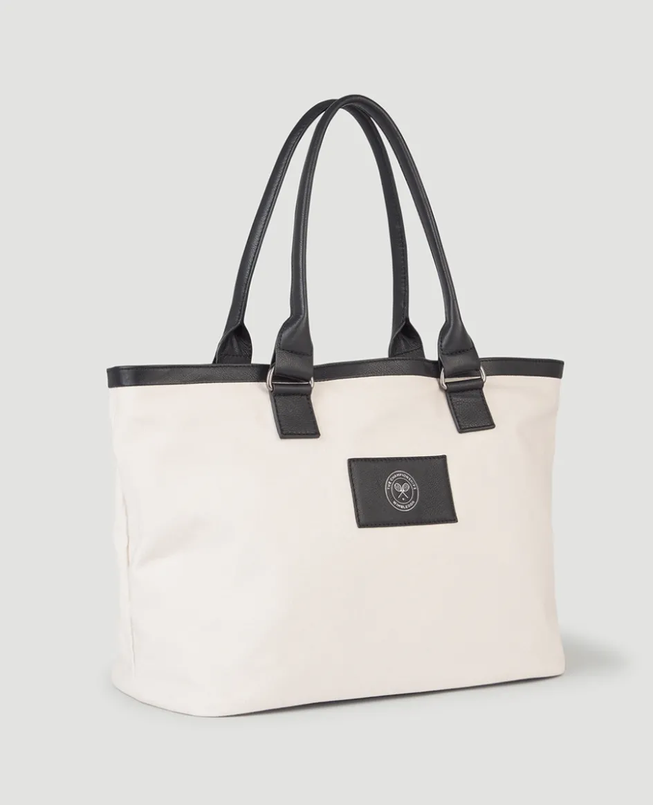 Wimbledon SW19 Tote Bag - Cream- Tote