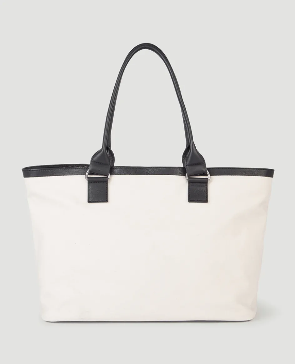 Wimbledon SW19 Tote Bag - Cream- Tote