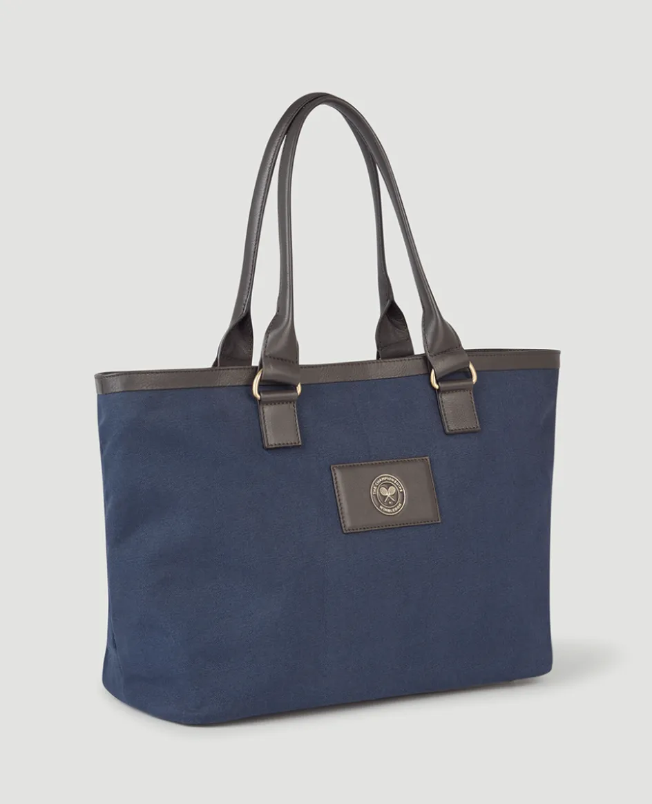 Wimbledon SW19 Tote Bag - Navy- Tote