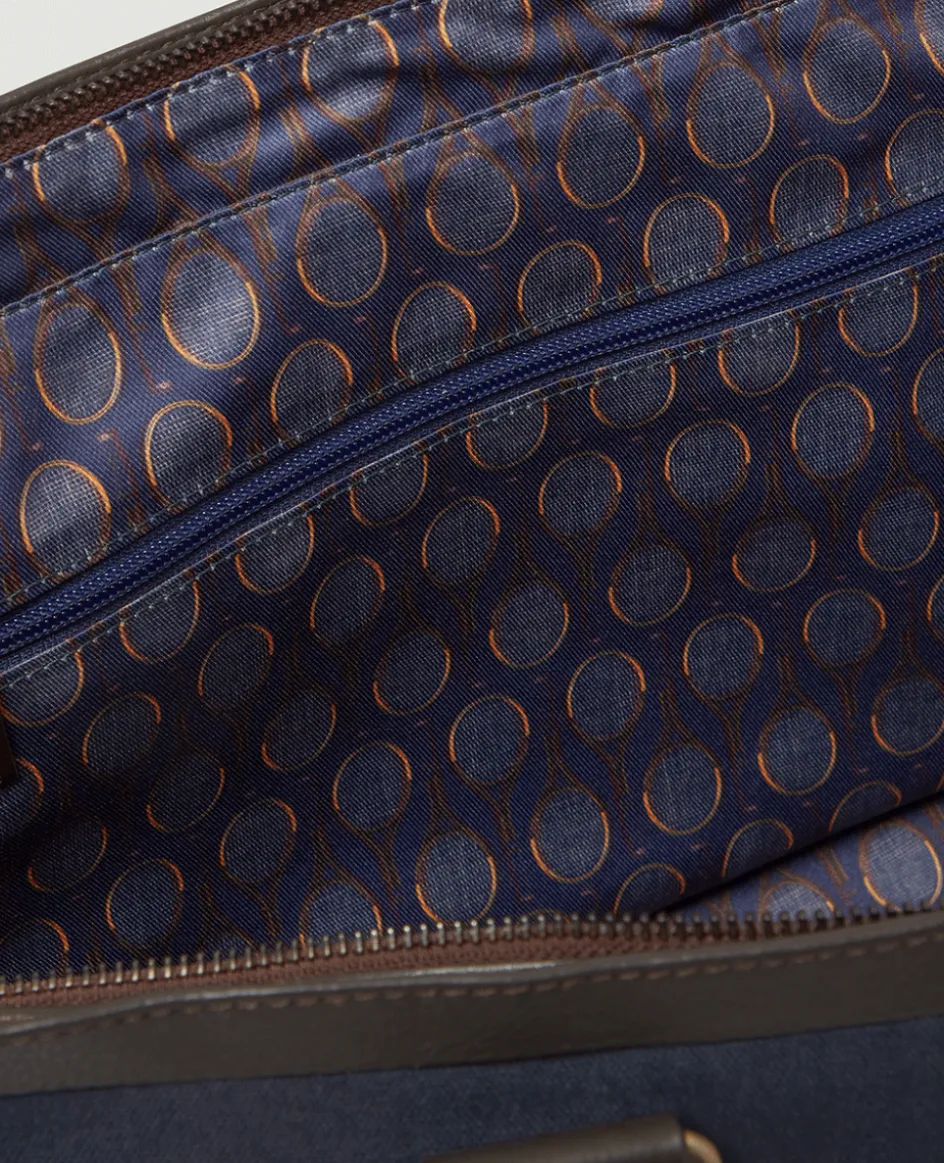 Wimbledon SW19 Tote Bag - Navy- Tote