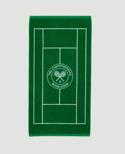 Wimbledon Tennis Court Beach Towel - Oversized- Towels