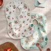 Wimbledon Trophies & Strawberries Cotton Bibs Pack of 2-Kids Bibs