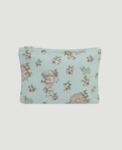 Wimbledon Trophies & Strawberries Canvas Washbag- Travel