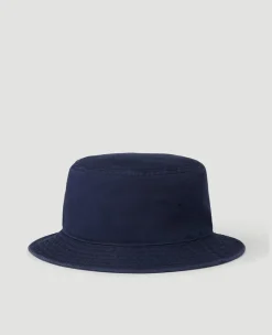 Wimbledon Wordmark Bucket Hat - Navy- Bucket Hat