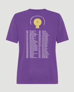 Wimbledon Womens Champions T-Shirt - Purple-Women Tops & T-Shirts