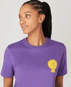 Wimbledon Womens Champions T-Shirt - Purple-Women Tops & T-Shirts