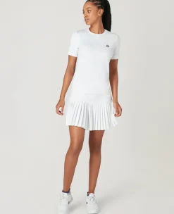 Wimbledon Women's Core Performance Skort - White-Women Dresses & Skorts|Dresses & Skirts