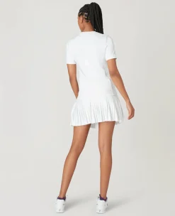 Wimbledon Women's Core Performance Tee - White-Women Tops & T-Shirts|Tops & T-Shirts