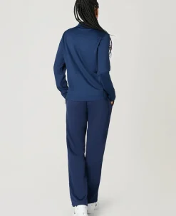 Wimbledon Women's Core Performance Track Pant - Navy-Women Trousers & Shorts|Trousers & Shorts