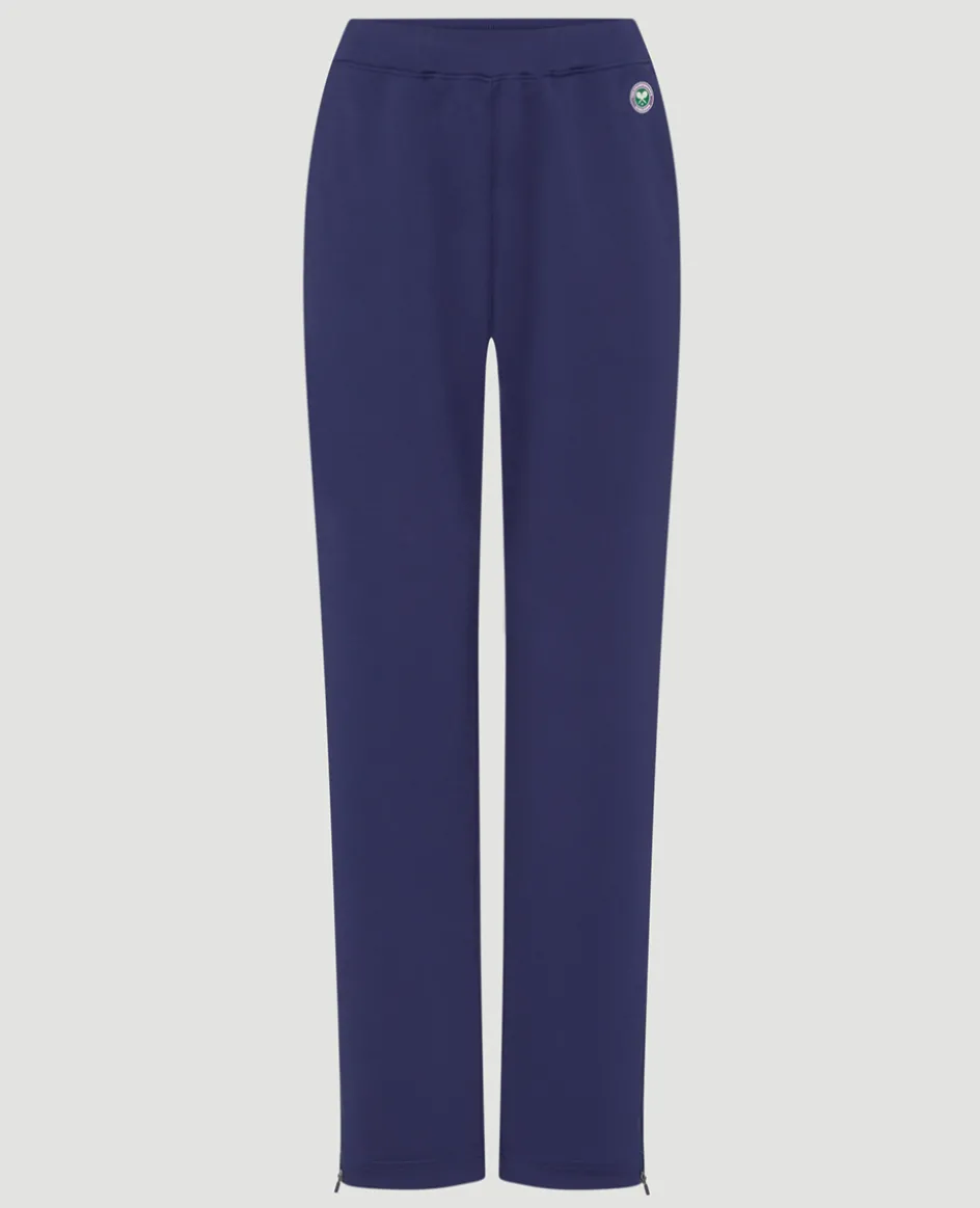 Wimbledon Women's Core Performance Track Pant - Navy-Women Trousers & Shorts|Trousers & Shorts