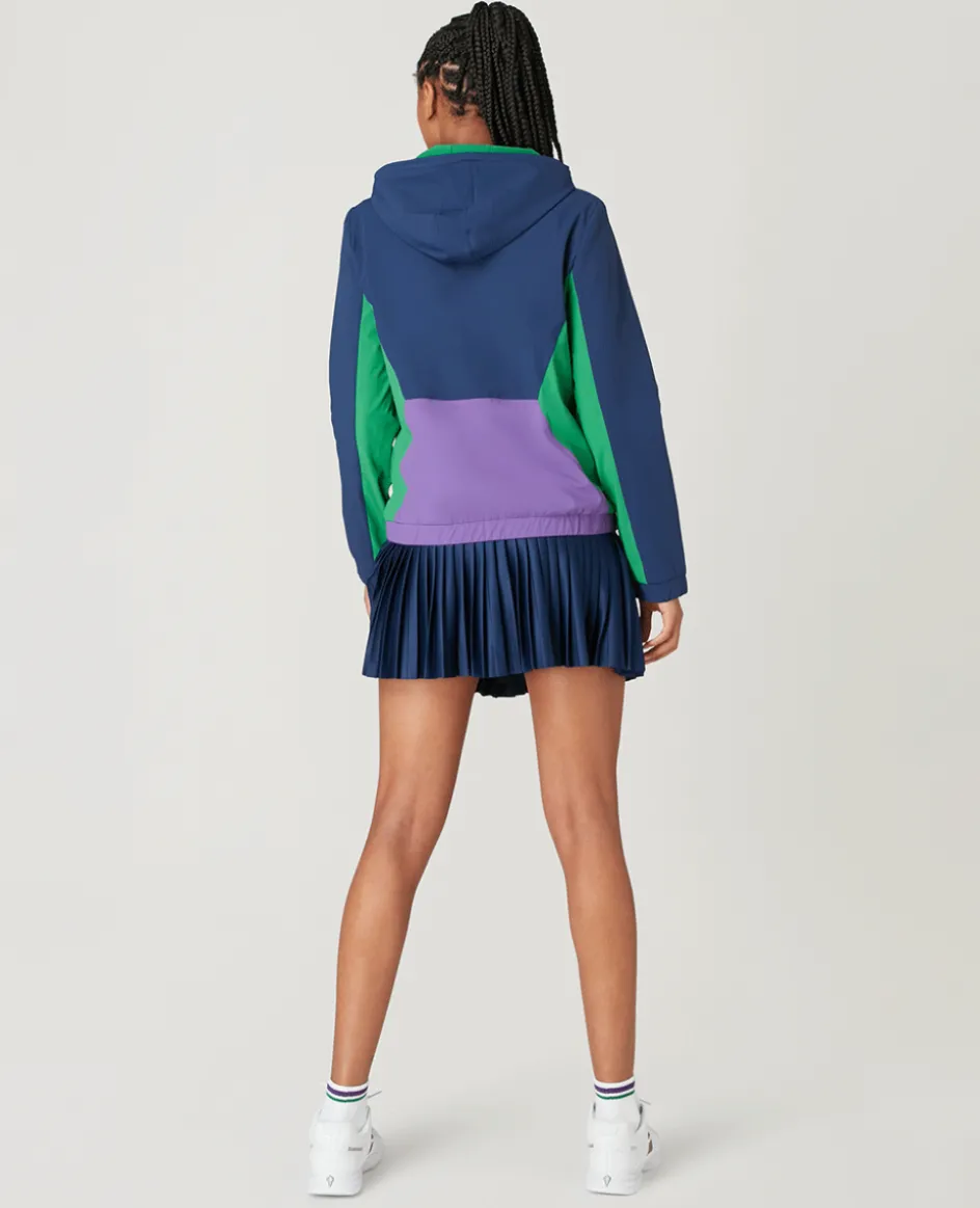 Wimbledon Womens Hooded Jacket - Multi-Women Jackets & Coats