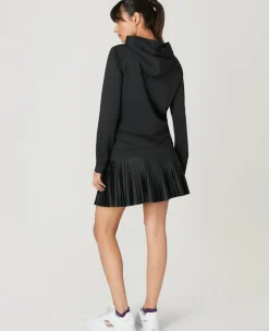 Wimbledon Womens Light Performance Hoody - Black-Women Sweatshirts & Hoodies|Sweatshirts & Hoodies