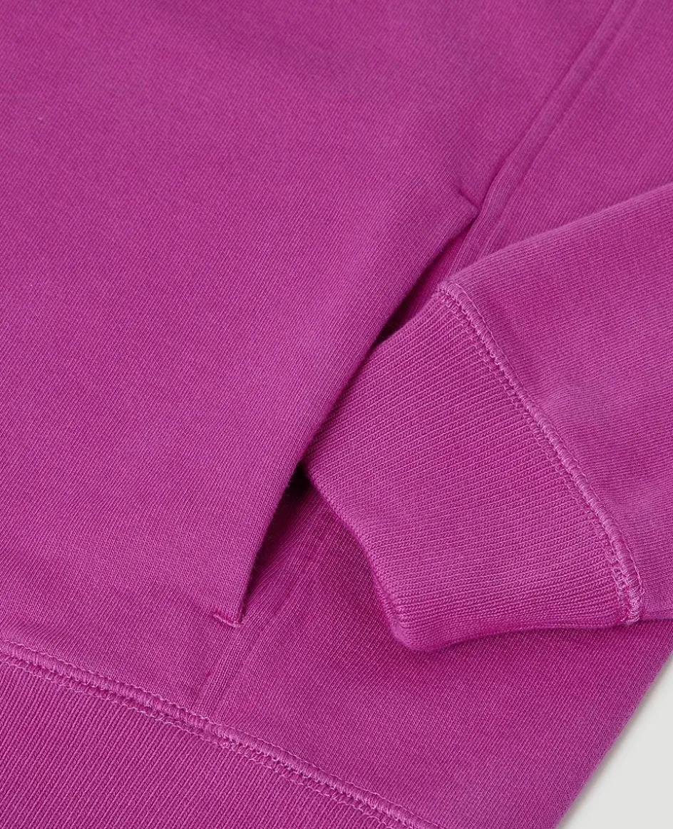 Wimbledon Womens Logo Hoodie - Purple-Women Sweatshirts & Hoodies